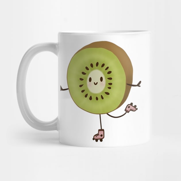 Roller Skating Kiwi by herofficial